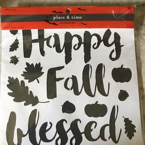 Halloween stencils